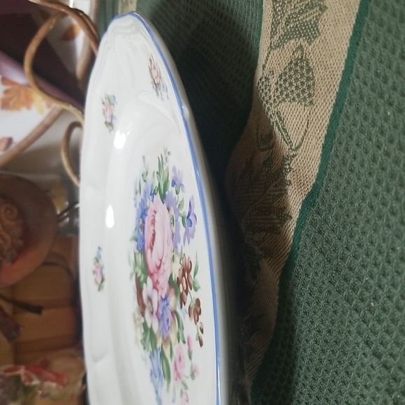 🌹RETRO PERUGINO STONEWARE PLATTER - Picture 6 of 6